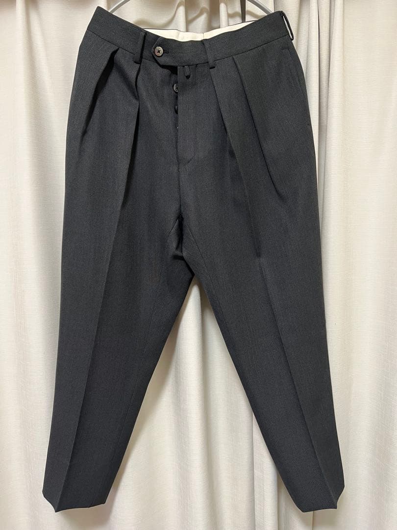 NEAT ワイドテーパード スラックス NEAT ワイドスラックス – COLDBECK ONLINE