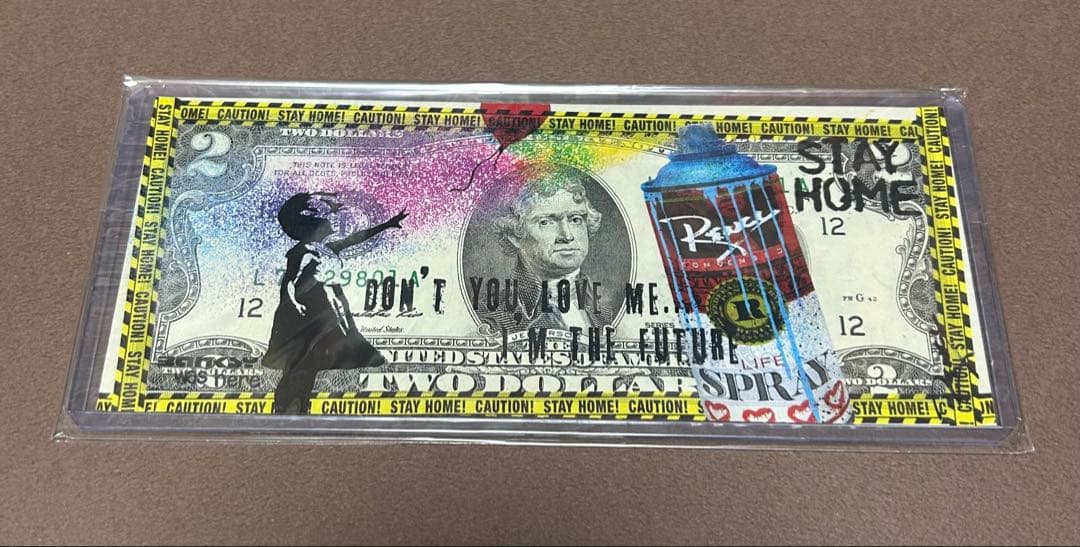 レンシー　2ドル札　風船と少女　STAY  レンシー 2ドル札 風船と少女 STAY レンシー 2ドル札 風船と少女 STAY