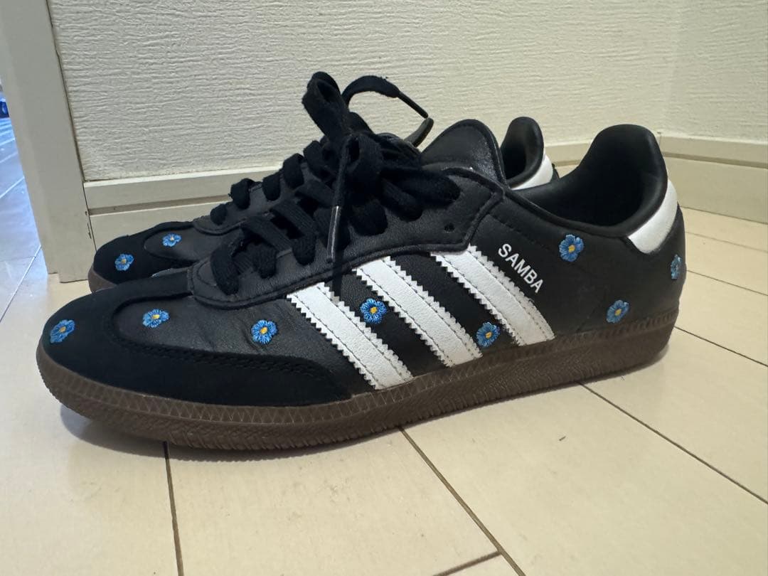adidas サンバ 花刺繍 adidas（アディダス） adidas originals スニーカー SAMBA OG FLOWER