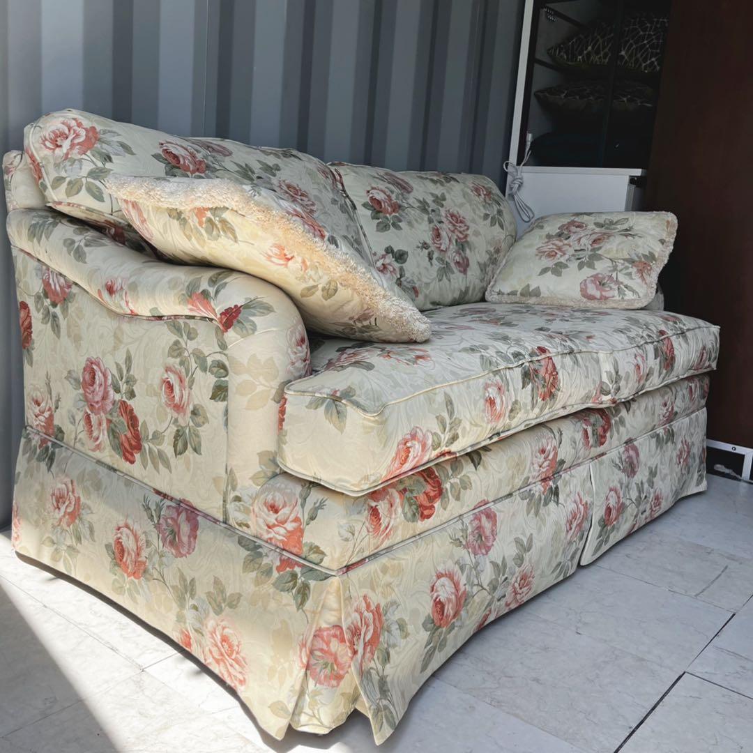 取付無料！イーセンアーレン アメリカ 姫系花柄ファブリックエレガント