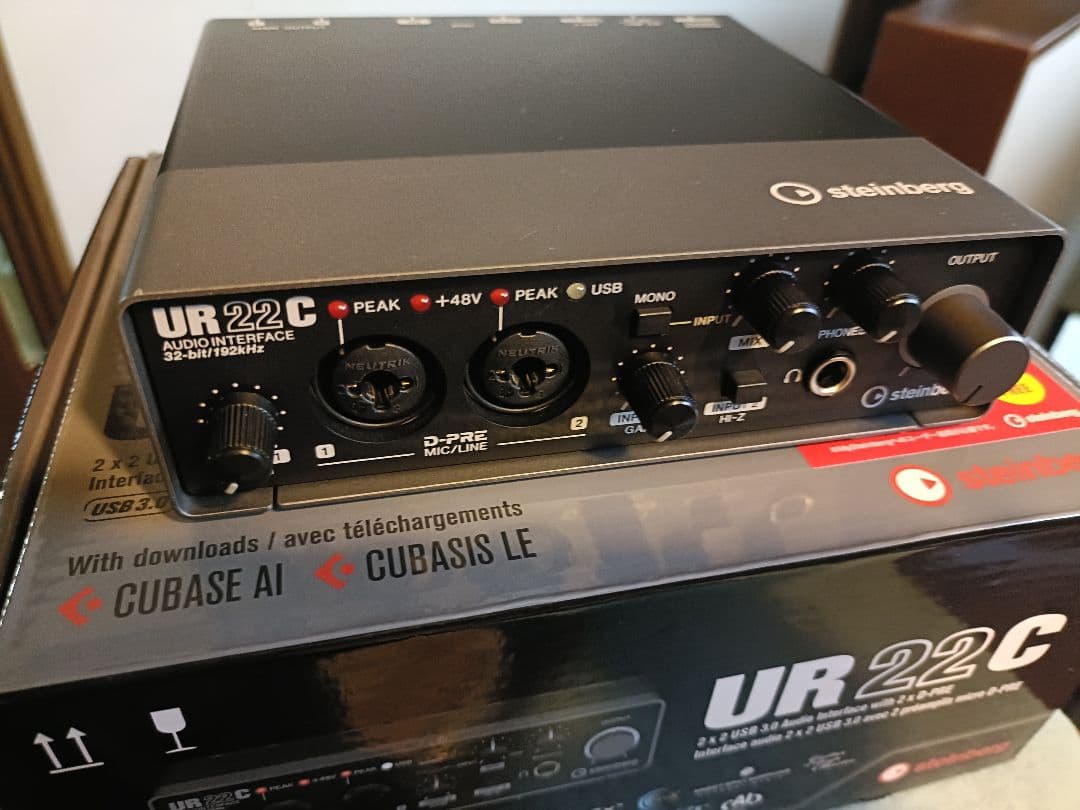 DTM・DAW UR22C(Steinberg) Steinberg オーディオインターフェース『UR-Cシリーズ』カラー