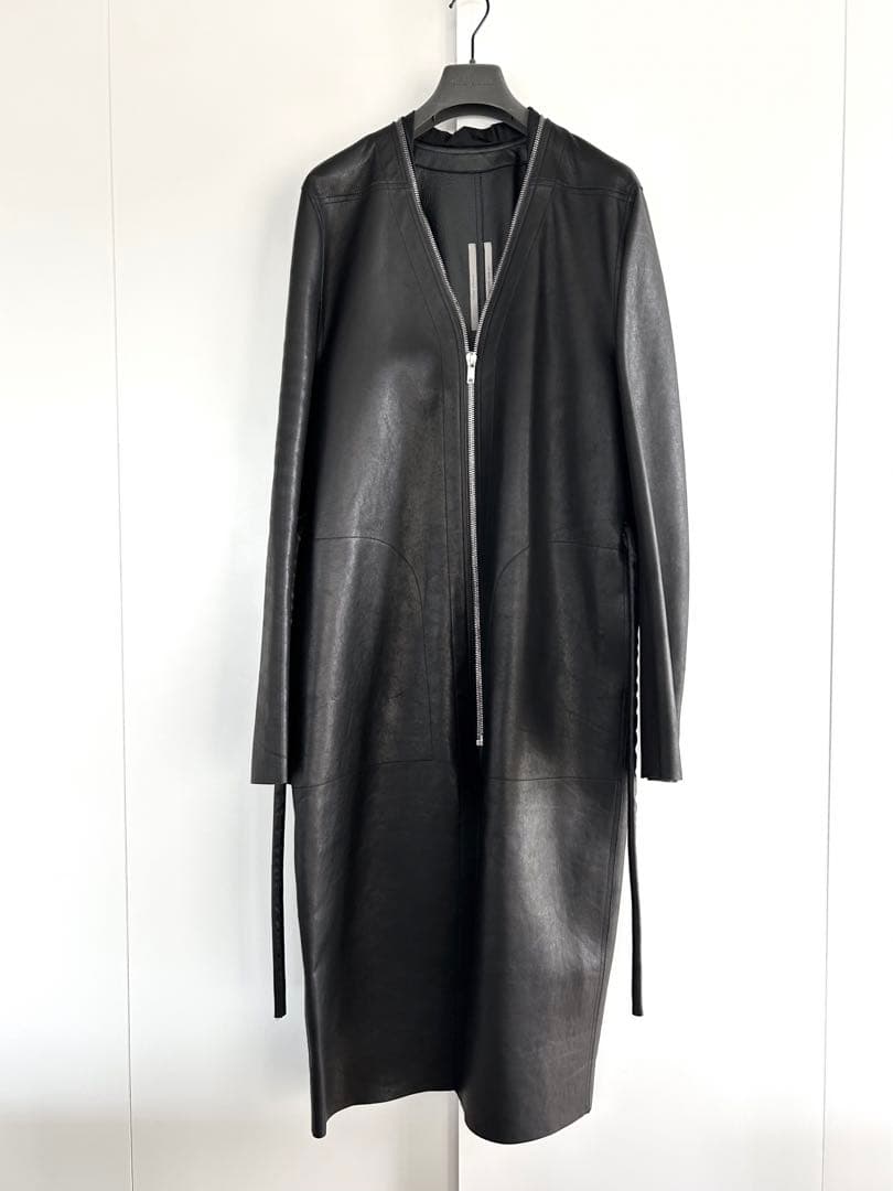 正規品 Rick Owens リックオウエンス Klaus coat レザー - メルカリ
