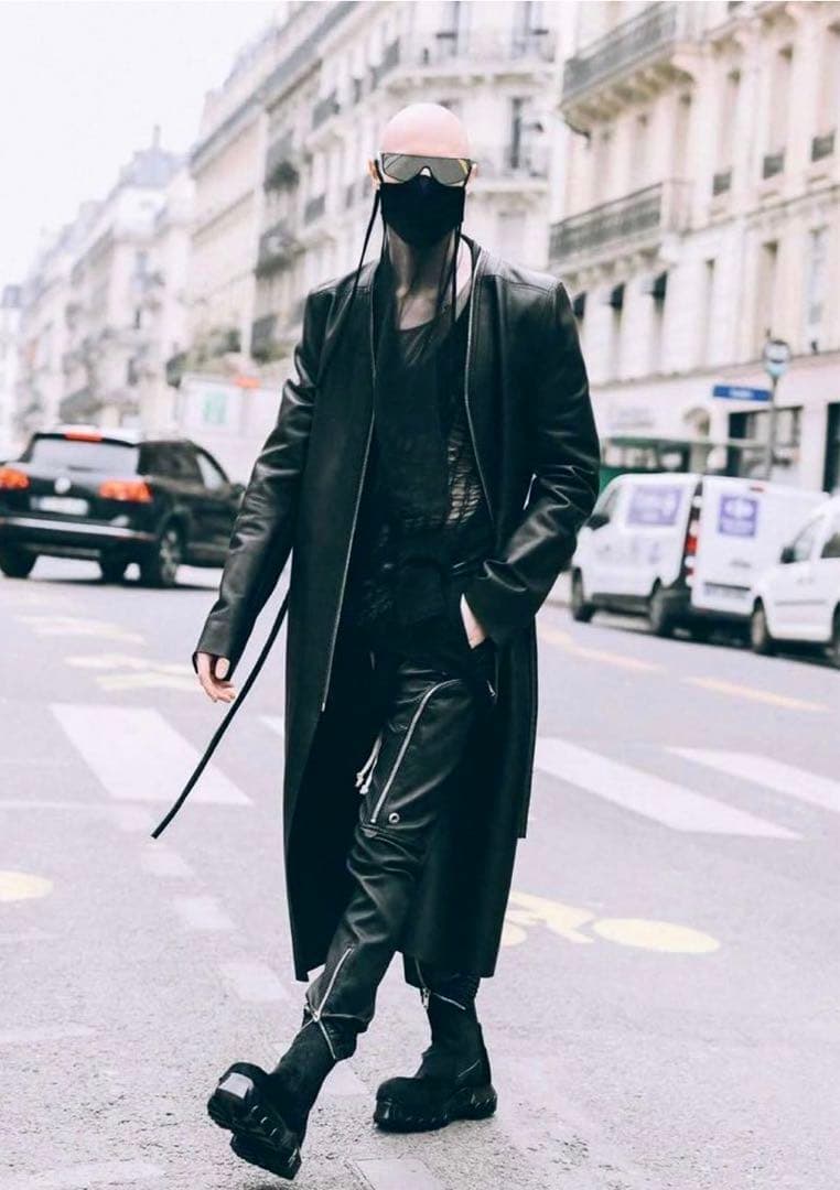 正規品 Rick Owens リックオウエンス Klaus coat レザー - メルカリ