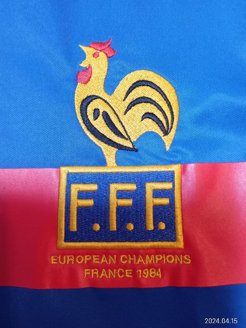 1984年 EURO フランス大会 フランス代表 プラティニ 復刻 ユニフォーム