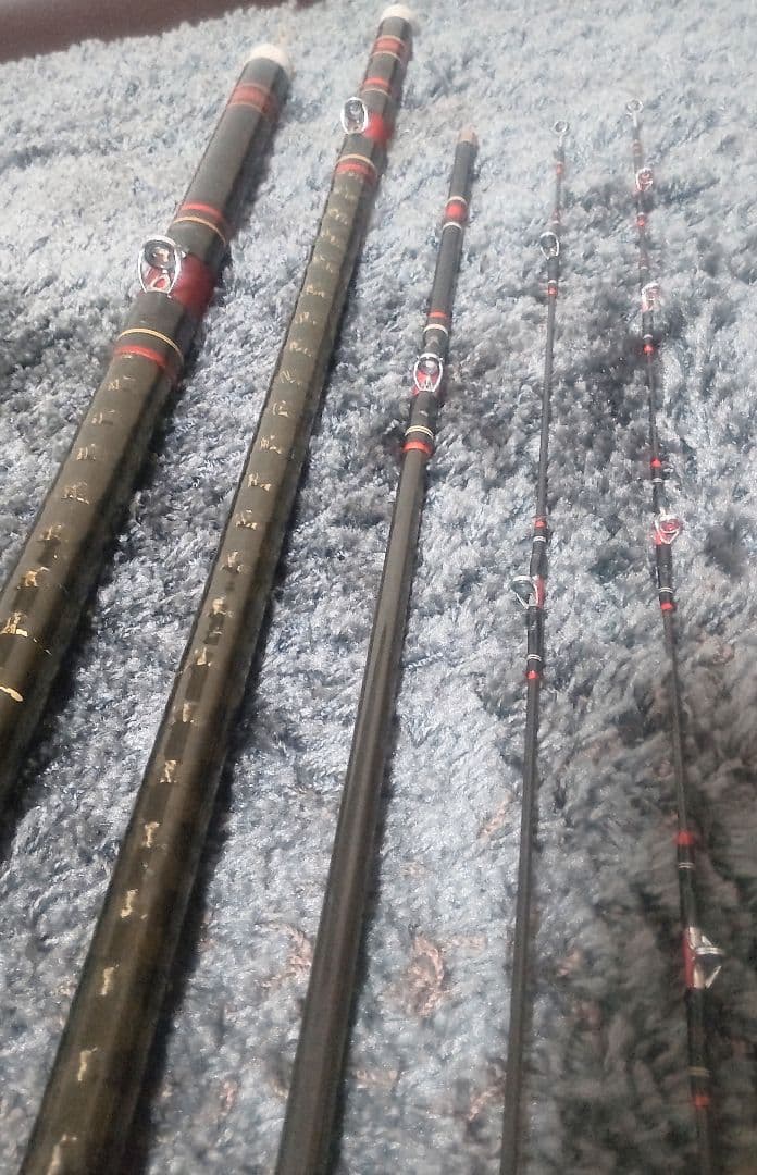 シマノ ハイパワーX 海魂 Xライン 17 4本継 底物竿 穂先2本付 石鯛クエ