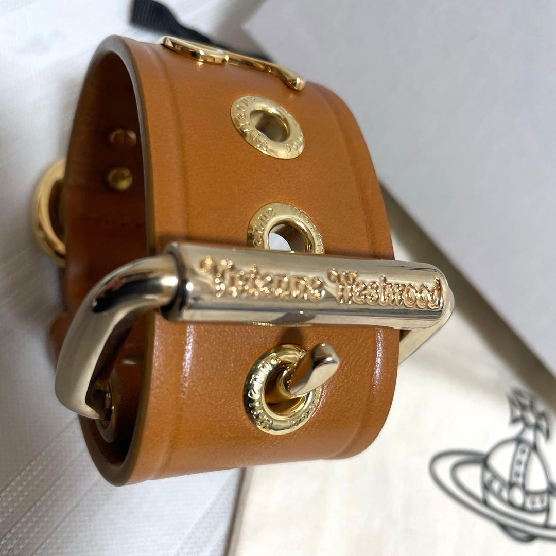Vivienne Westwood レザー バックル ブレスレット