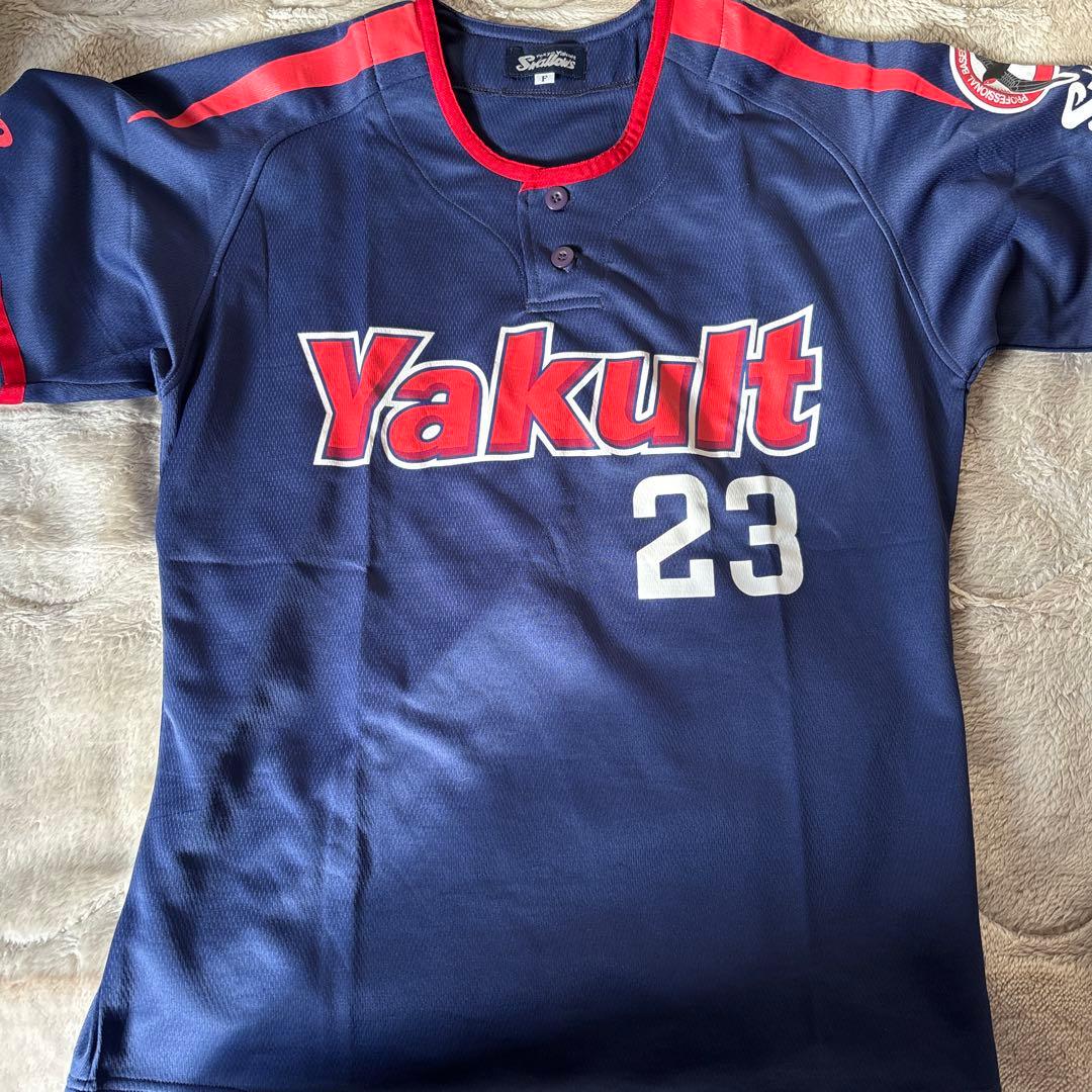 ヤクルトスワローズ ユニフォーム 青木宣親 23 - メルカリ