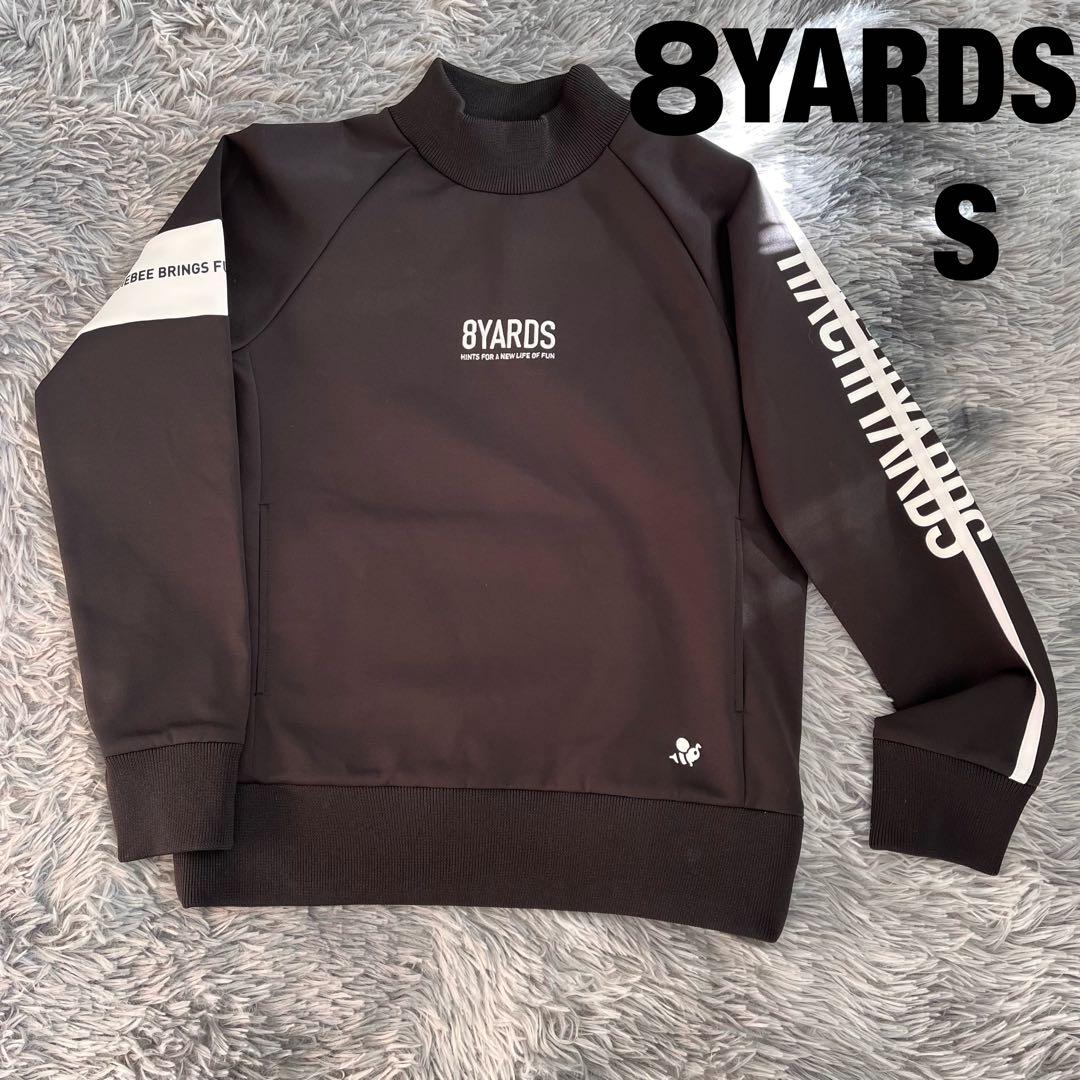 8YARDS☆モックネックプルオーバー Sサイズブラック - メルカリ