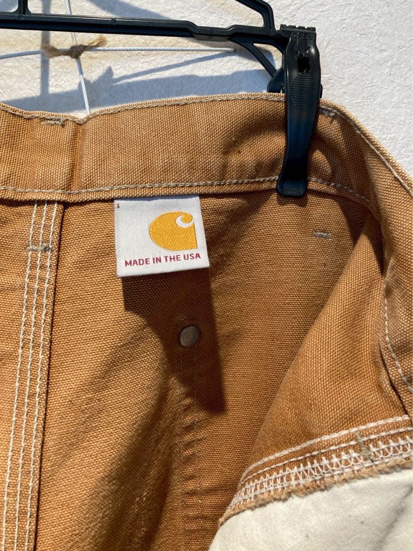 Carhartt B01 W38×L30 米国製 ダブルニー ブラウン - メルカリ