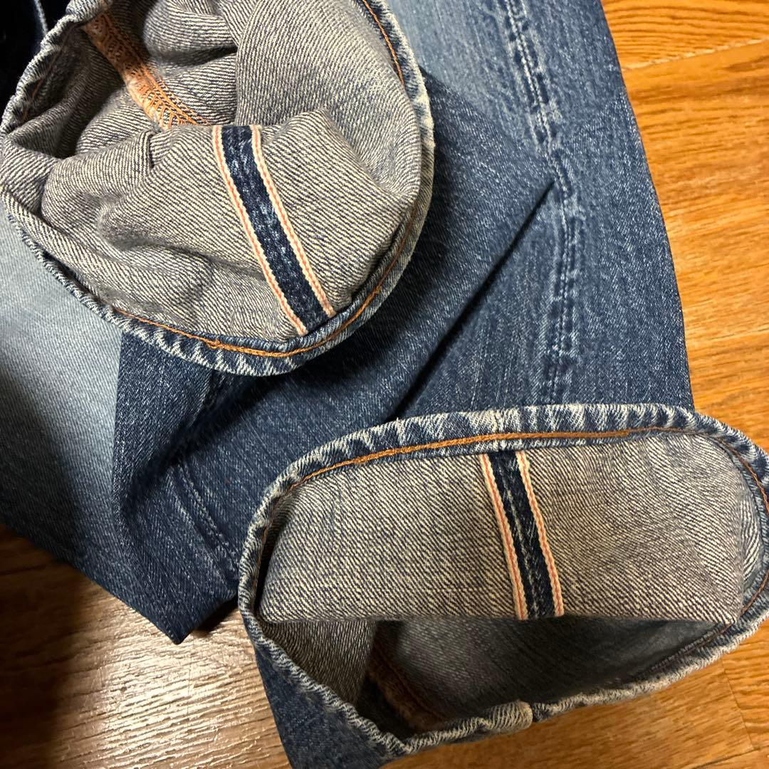 エヴィス塩谷ブラザーズコラボデニム 34 赤耳 赤耳 エヴィス塩谷