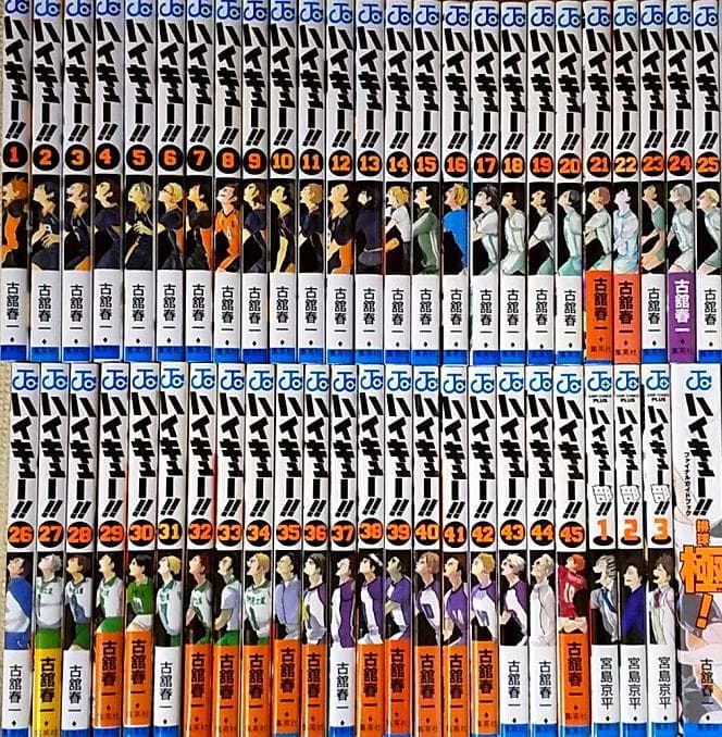 ハイキュー!! 全巻 45巻セット＋関連本11冊