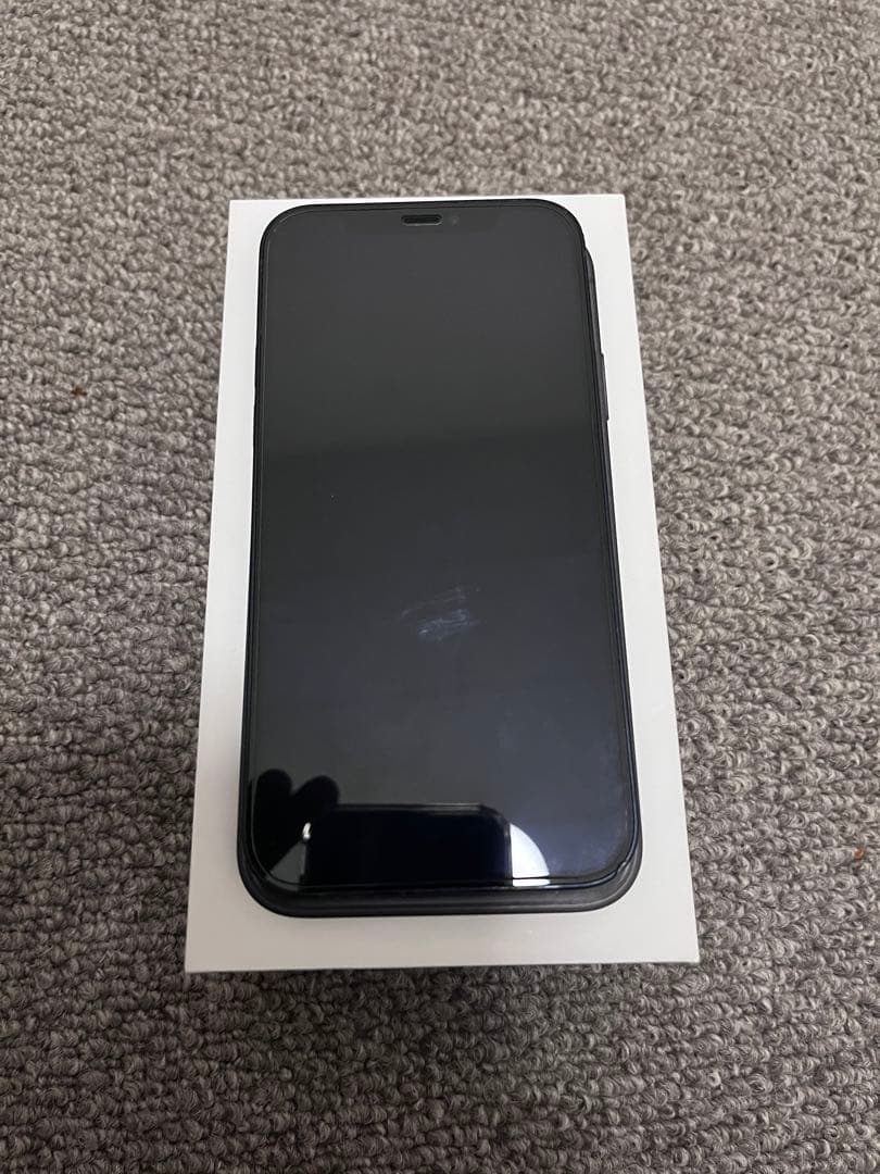 iPhone 12 ブラック 128 GB 本体 F102893407 - スマートフォン本体