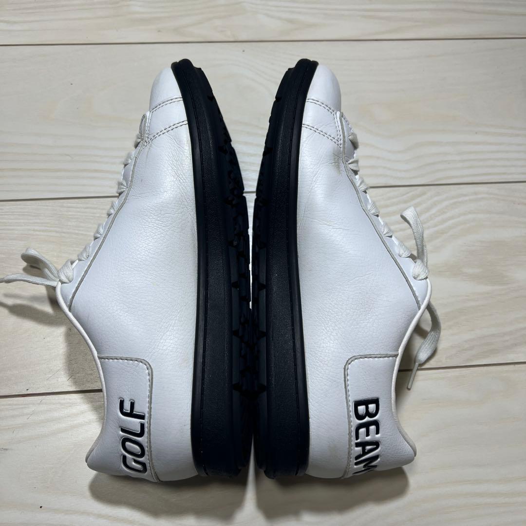 BEAMS GOLF ホワイトレザーシューズ 260mm