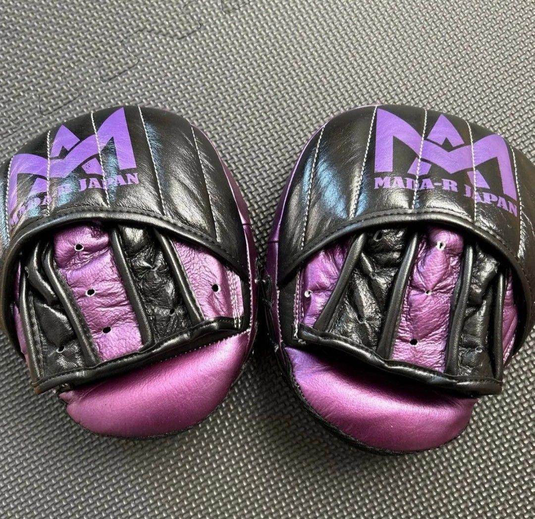 2代目 メイウェザー専用パンチングミット ブラック×パープル　MADA-R 2代目 メイウェザー専用パンチングミット ブラック×パープル MADA-R