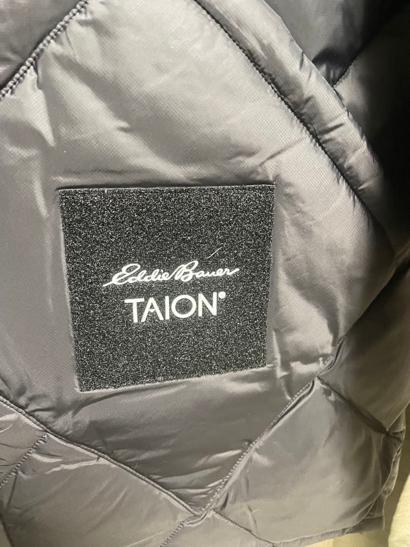 TAION×Eddie Bauer スカイライナーダウン ライト ブラック XL