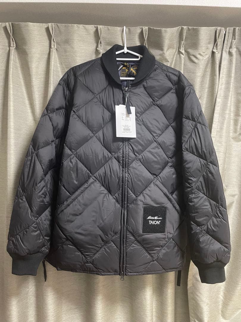 TAION×Eddie Bauer スカイライナーダウン ライト ブラック XL
