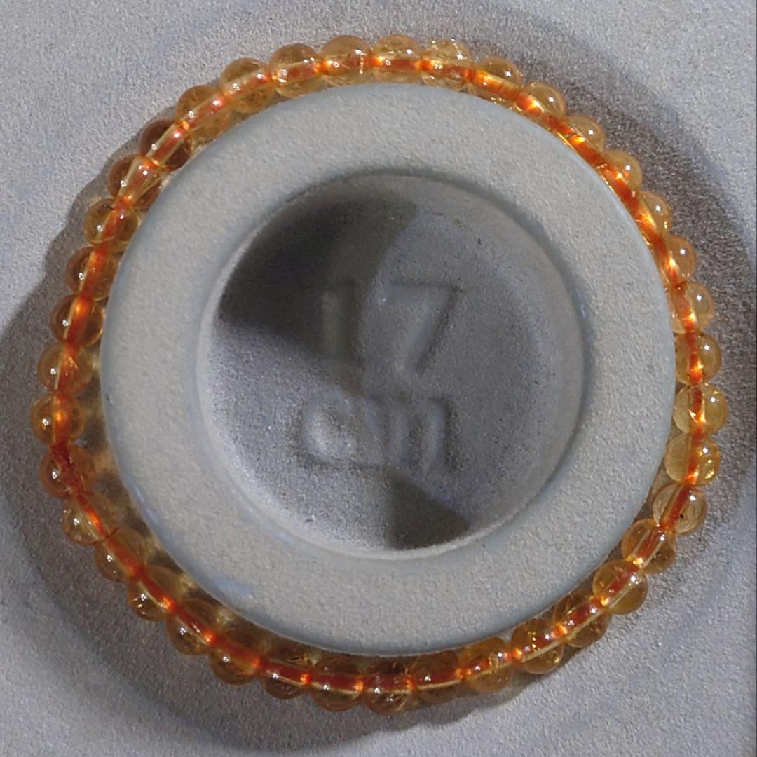 ★(さとぅまなぶ！)インペリアルトパーズ 5.5ミリ珠ブレス⑥(SA+)