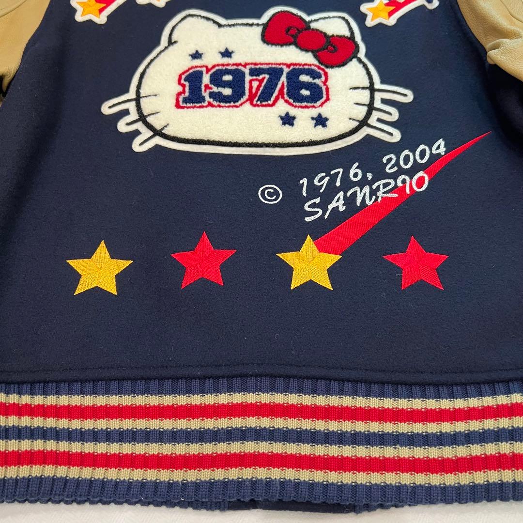 サンリオ ハローキティ 30周年記念スタジャン ワッペン スタジアム