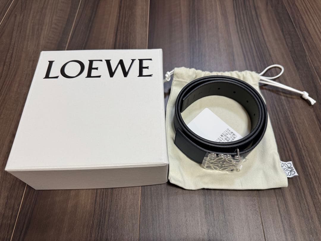 LOEWE リバーシブル ベルト ブラック ロエベ(LOEWE)ロエベ リバーシブルベルト ベルト 衣料品 レディース
