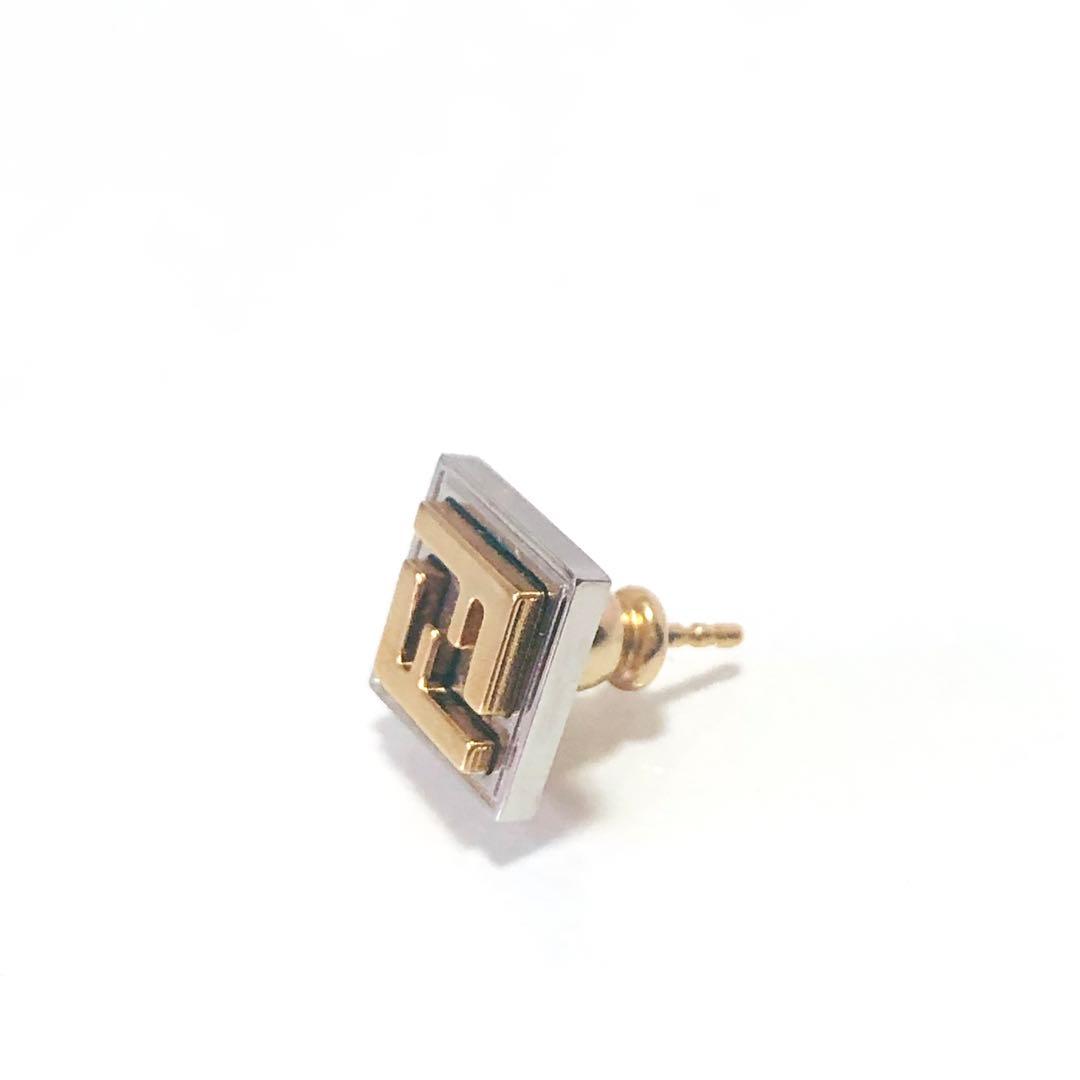 FENDI FF ズッカ ピアス 片耳用 A254053 - メルカリ