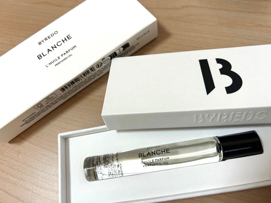 BYREDO　BLANCHE　フレグランスオイル　ロールオンタイプフレグランス ブランシュ パフュームオイル 7.5ml｜ ロールオンタイプ
