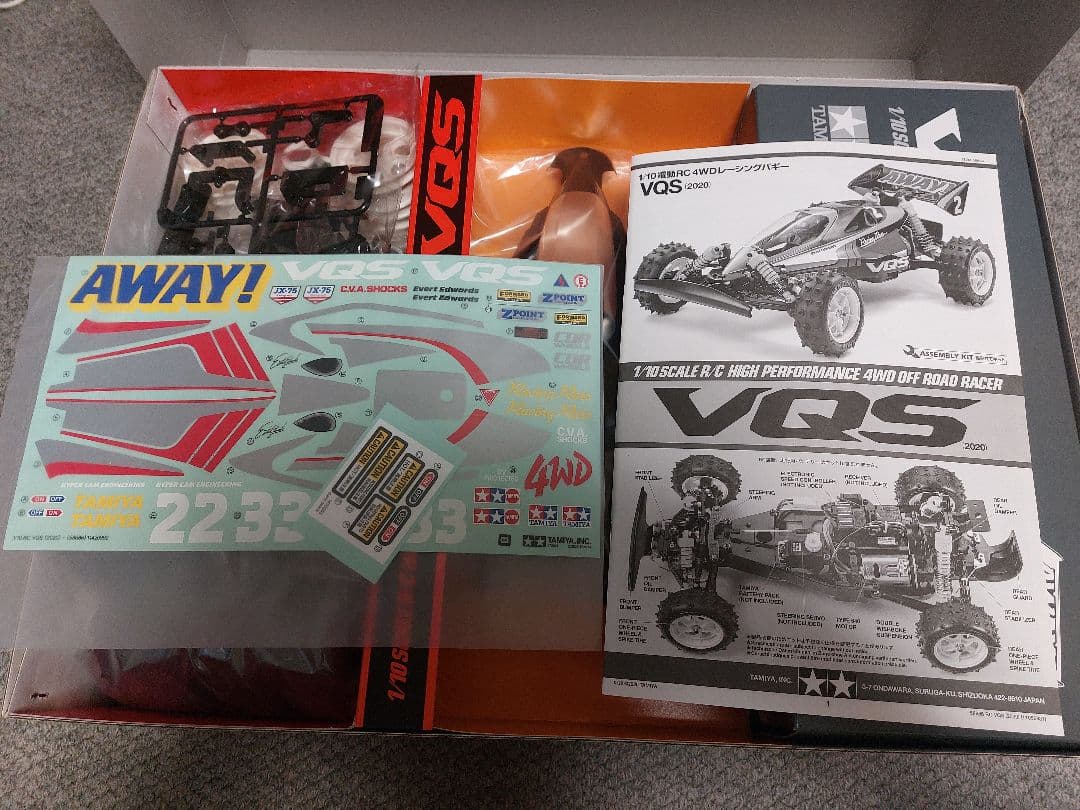 本日のみ限定価格』タミヤ VQS 1/10 ラジコン 新品未組立品の通販はau