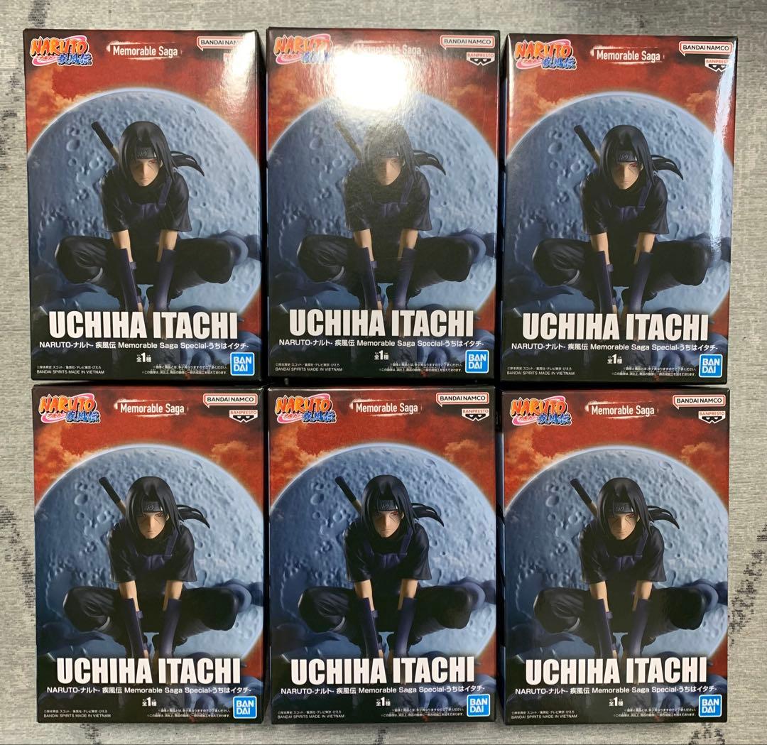 ナルト フィギュア Memorable saga うちはイタチ 6点 まとめ売り NARUTO-ナルト- 疾風伝 Memorable Saga Special-うちはイタチ-│株式