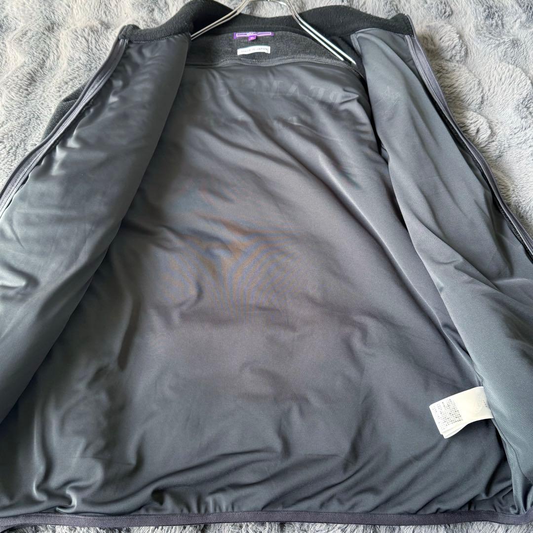 美品 BEAMS GOLF PURPLE LABEL ボアブルゾン XL グレーの通販はau PAY