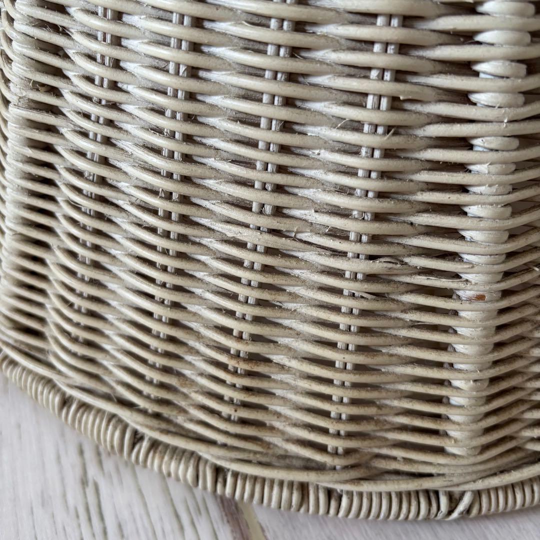 《SALE価格》シェル ラタンテーブル　希少　アンティーク　サイドテーブル