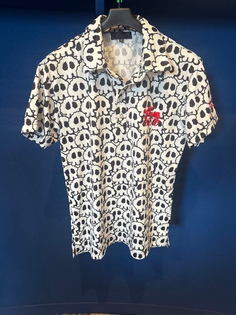ダンスウィズドラゴンズ ヤッターマンシリーズ ポロシャツ サイズ2 中古 メンズ DANCE WITH DRAGON(ダンスウィズドラゴン) ポロシャツ｜中古
