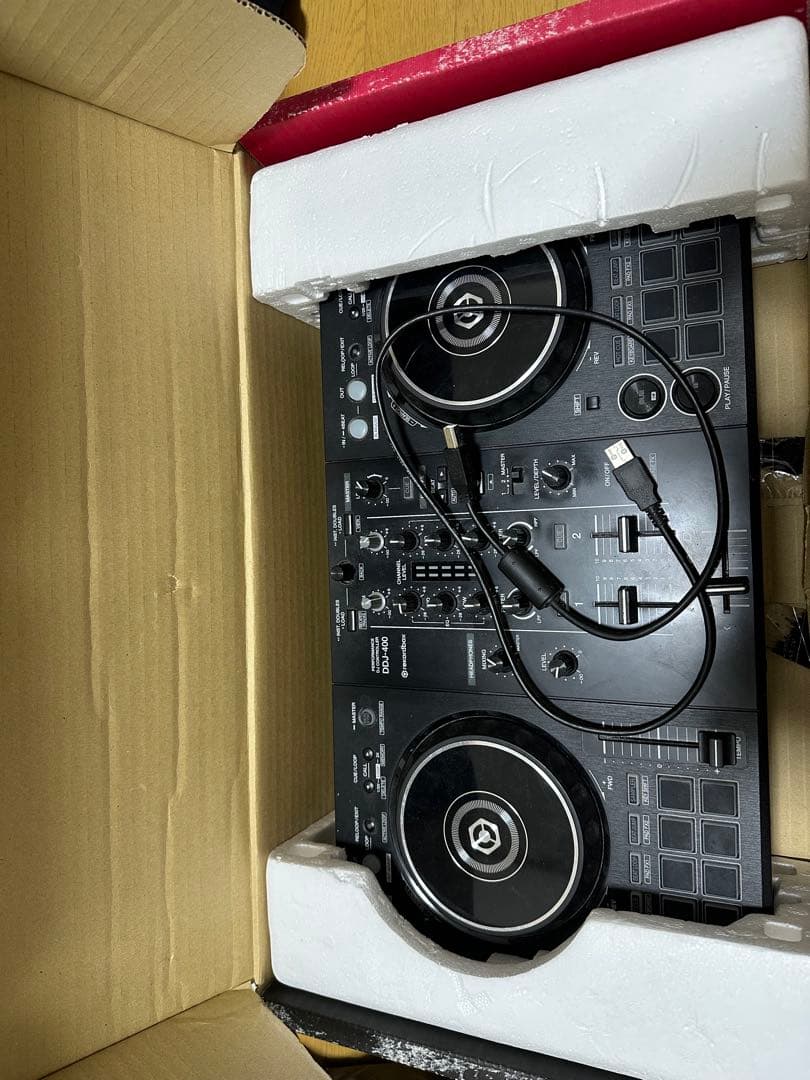Pioneer DDJ-400 DJコントローラー　箱付き PioneerDJのRekordbox DJ用PCDJコントローラー『DDJ-400』が再入荷