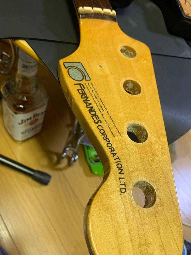 フェルナンデス　石ロゴプレシジョンベース Yahoo!オークション - 石ロゴ FERNANDES FPB PRECISION BASS モデル J