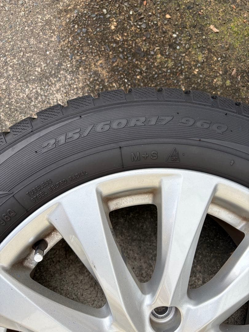 トヨタ 17インチ ホイールセット スタッドレス 215/60R17 カムリ純正