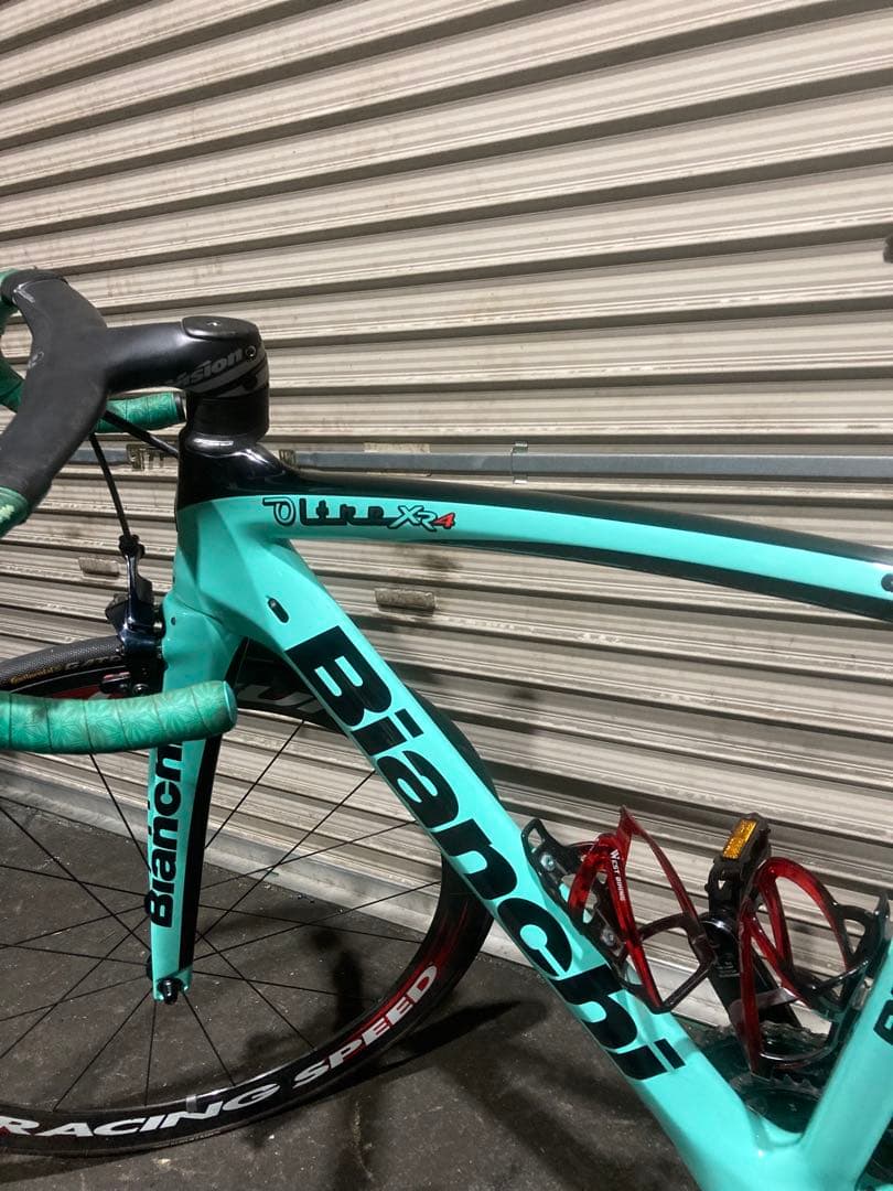 ビアンキオルトレXR4di2デュラエース フルクラムレーシングホイール