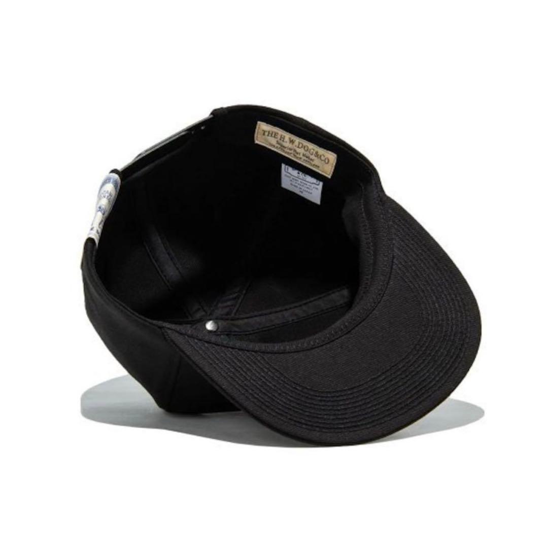 【未使用】THE H.W.DOG & CO. トラッカーキャップ 40 ブラック