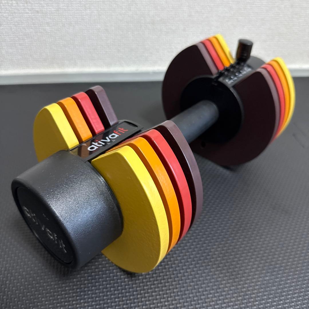 可変式ダンベル ativafit 2.5〜12.5kg 2セット
