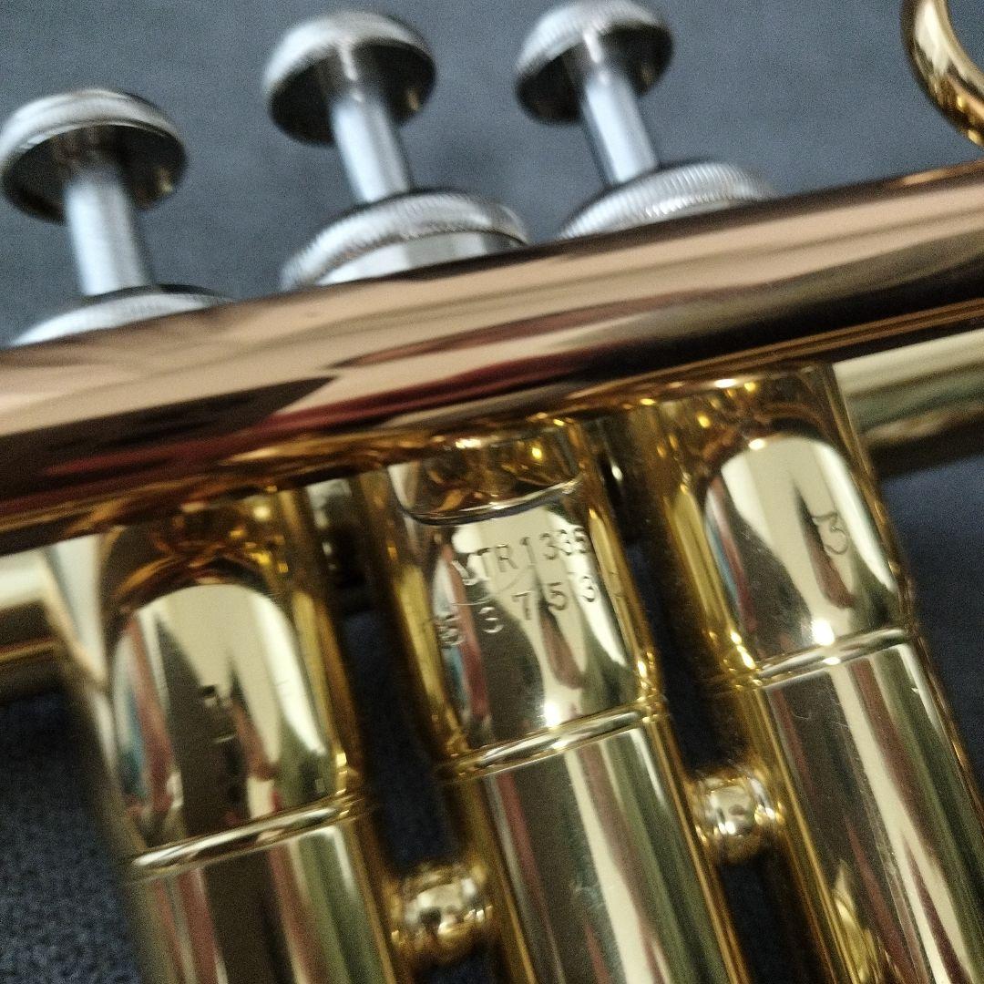 YAMAHA ゴールドトランペット YTR-1335YAMAHA トランペット YTR-1335