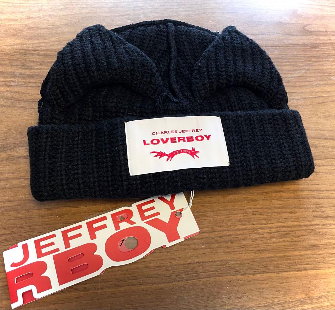 Charles Jeffrey LOVERBOY ニット帽　猫耳　ビーニー CHARLES JEFFREY LOVERBOY ニット帽 ラバーボーイ ビーニー 猫耳