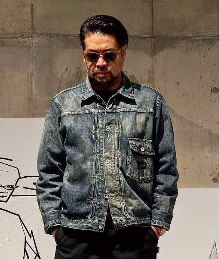 NEIGHBORHOOD デニムジャケット Gジャン 激レア 滝沢伸介着用モデル NEIGHBORHOOD デニムジャケット Gジャン 激レア 滝沢伸介着用モデル