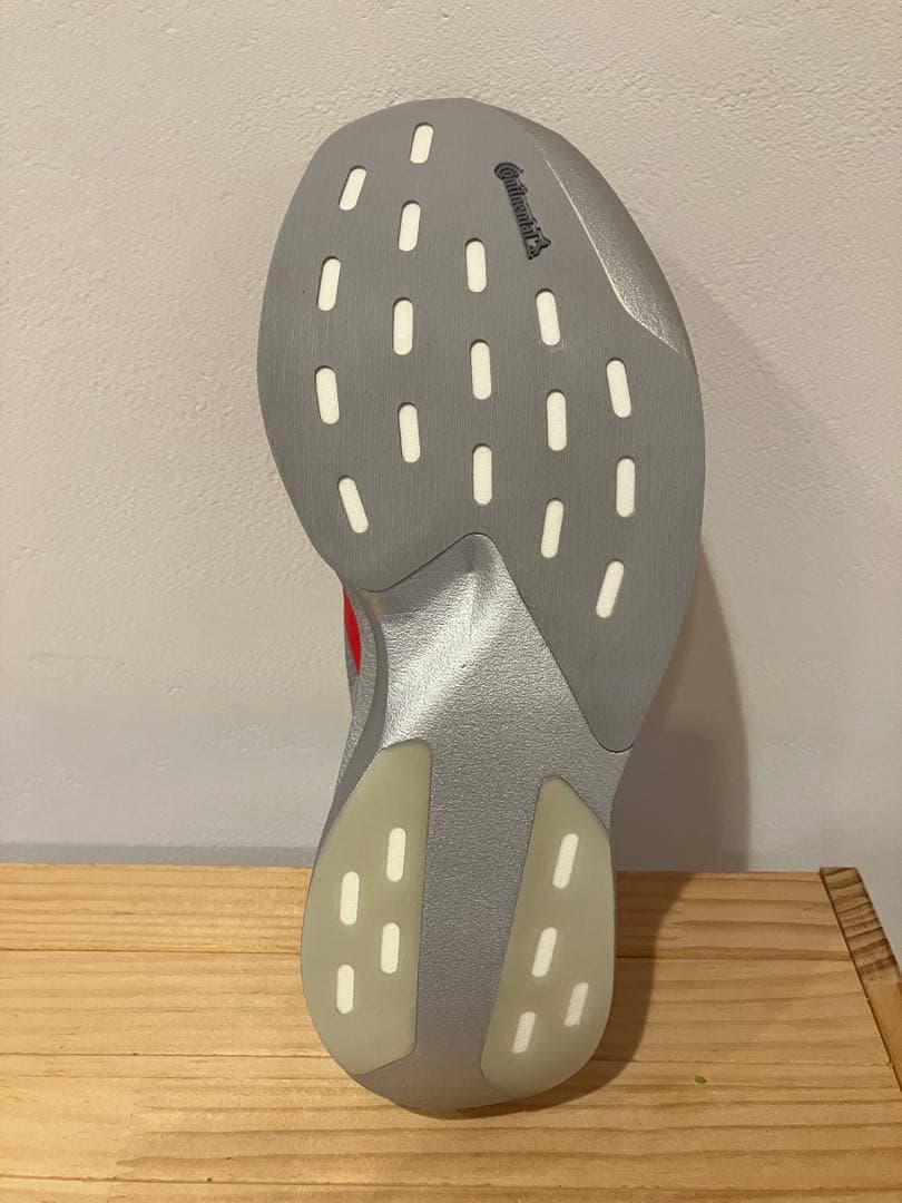 adidas adizero Evo SL シルバー/レッド　26.0cm
