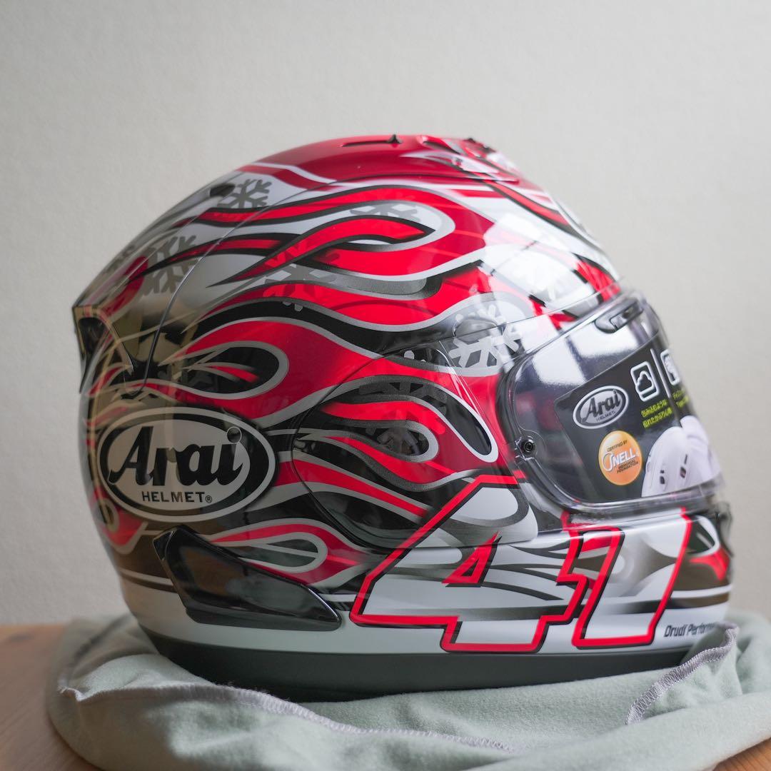 新品】Arai アライ RX-7X 芳賀紀行 Mサイズ フルフェイスヘルメット