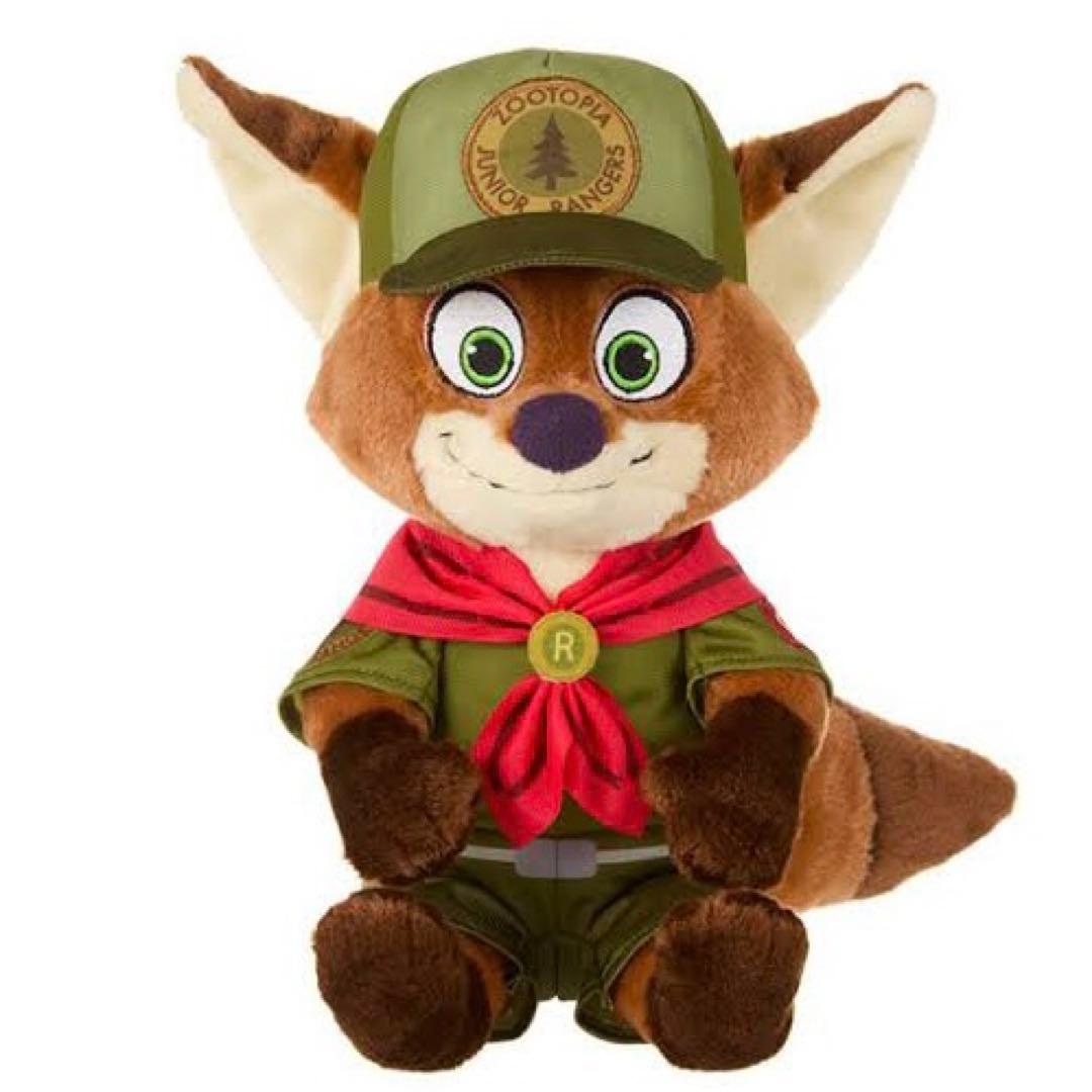 ズートピア ニック 幼少期 ジュニアレンジャー バニティポーチ ぬいぐるみ