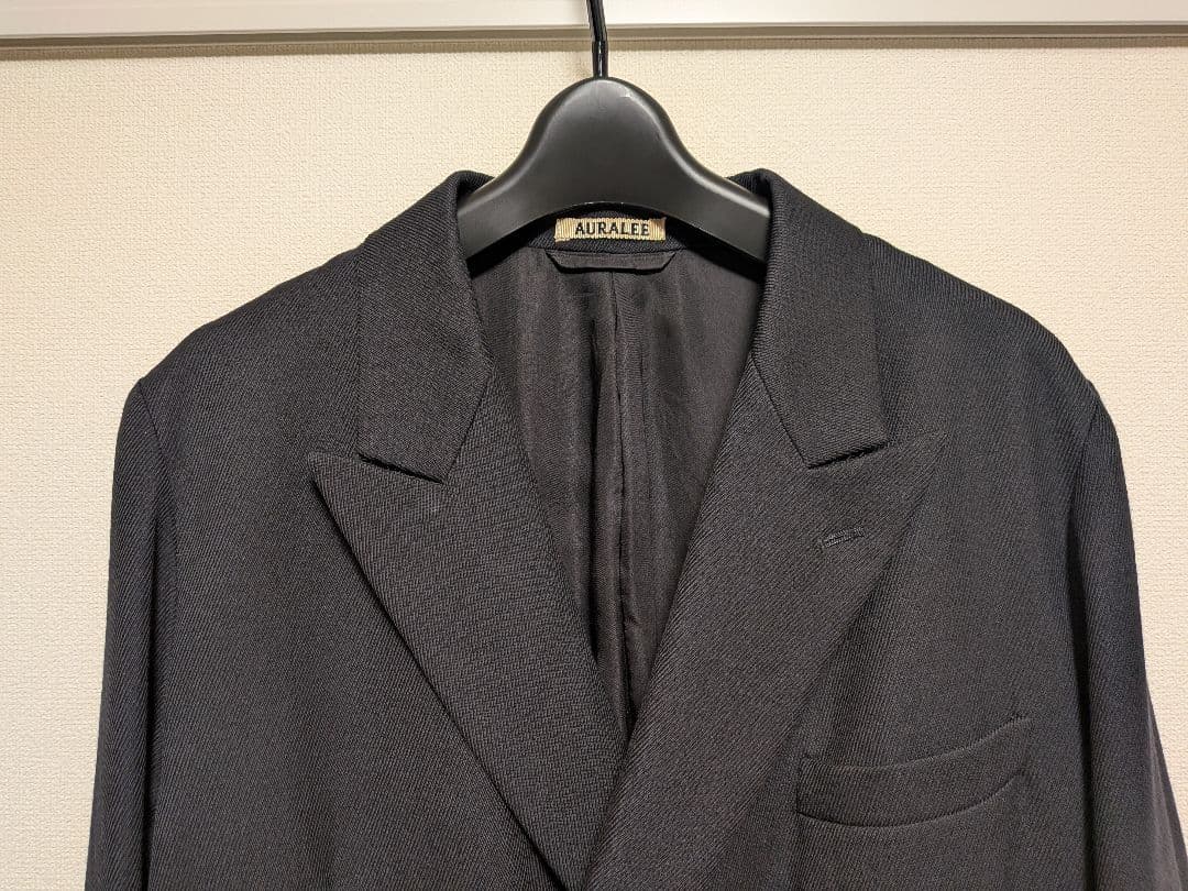 AURALEE WOOL KID MOHAIR KERSEY JACKET - メルカリ