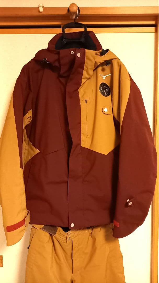 MIZUNOミズノ 希少カタログ外クルーモデル上下 サイズL D10