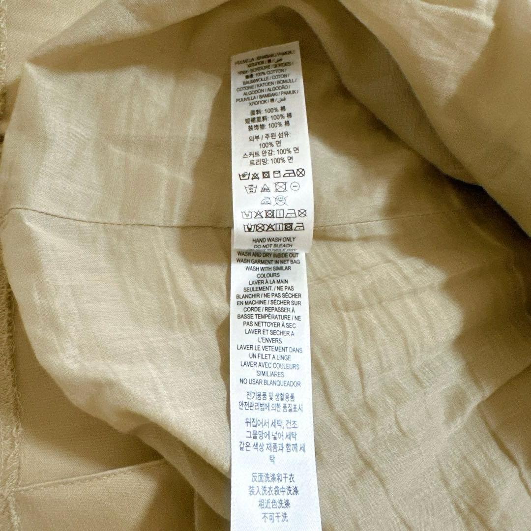 現行タグ Burberry スカートプリーツ フレアTBロゴ べージュ - メルカリ