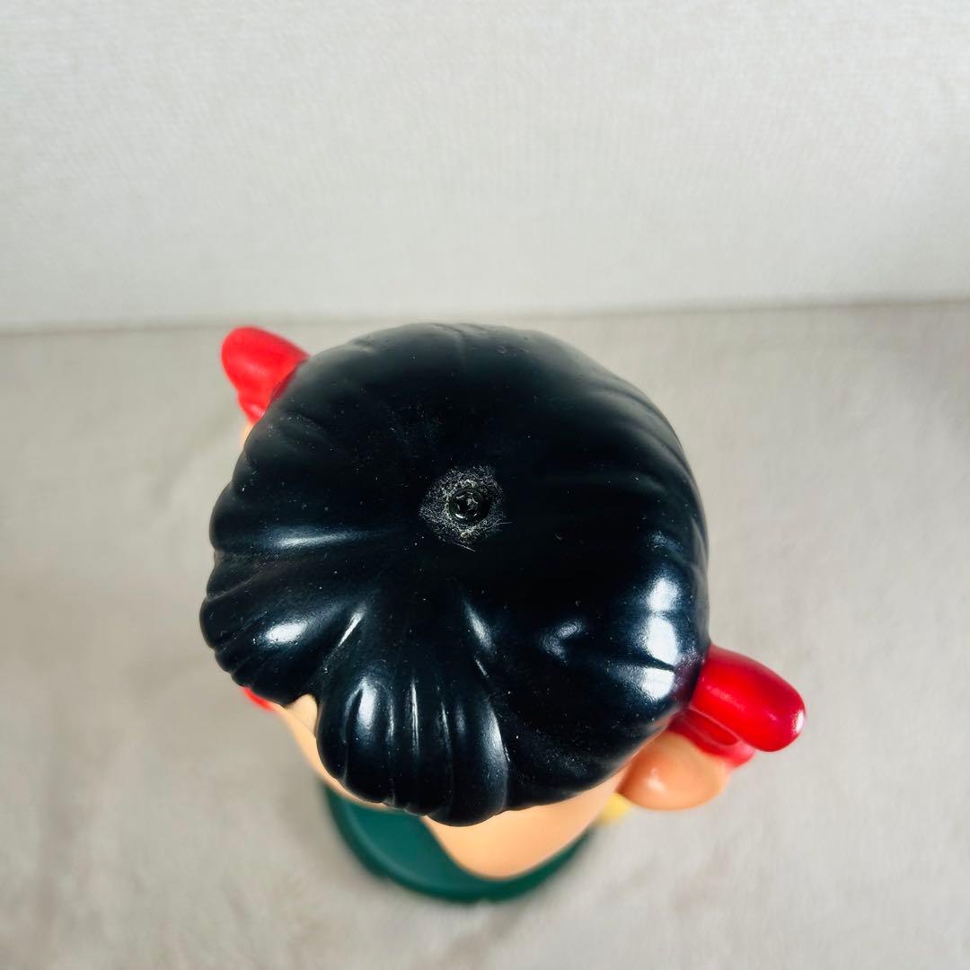 超希少美品】不二家 首ふりペコちゃん ソフビフィギア スプリング