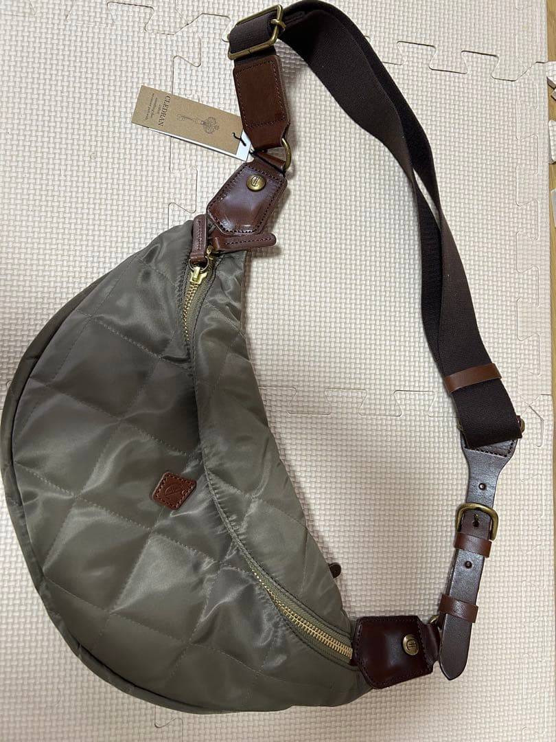 値下げ❗️CLEDRAN キルティングボディバッグ ブラウン 楽天市場】CLEDRAN クレドラン ROTA(ロタ) ボディバッグ ナイロン