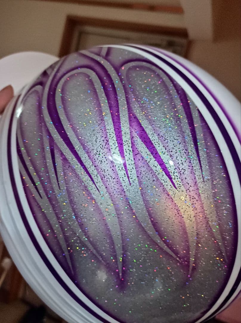 カスタムコルク半 Candyパープルファイヤー 七色ラメ - メルカリ