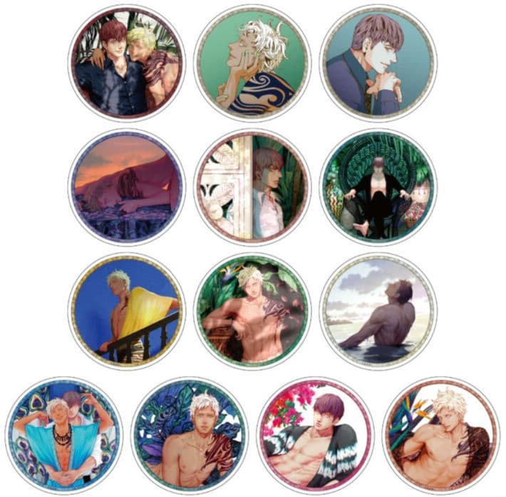 ◇ 座裏屋蘭丸画業10周年記念 「シャングリラの鳥」× グラッテ 全種