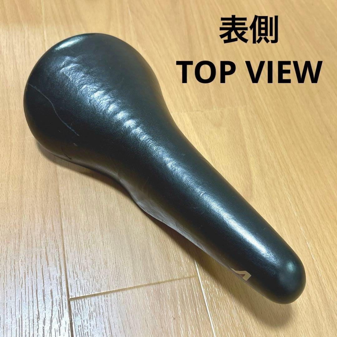 希少 アリアケジャガー2チャンピオン ピスト NJS刻印入りサドル 黒
